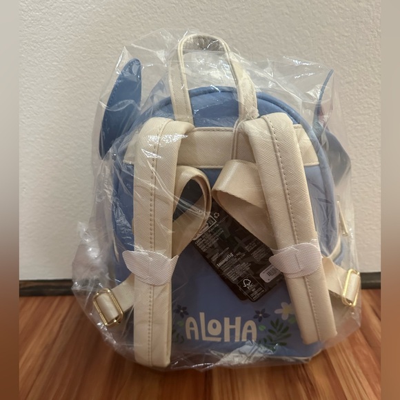 NWT Loungefly Disney Stitch floral embroidered backpack - Picture 6 of 6